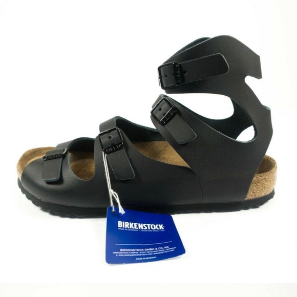 Birkenstock Shoes - Birkenstock Athen Gladiator Sandals - Women's Size 9 - Black